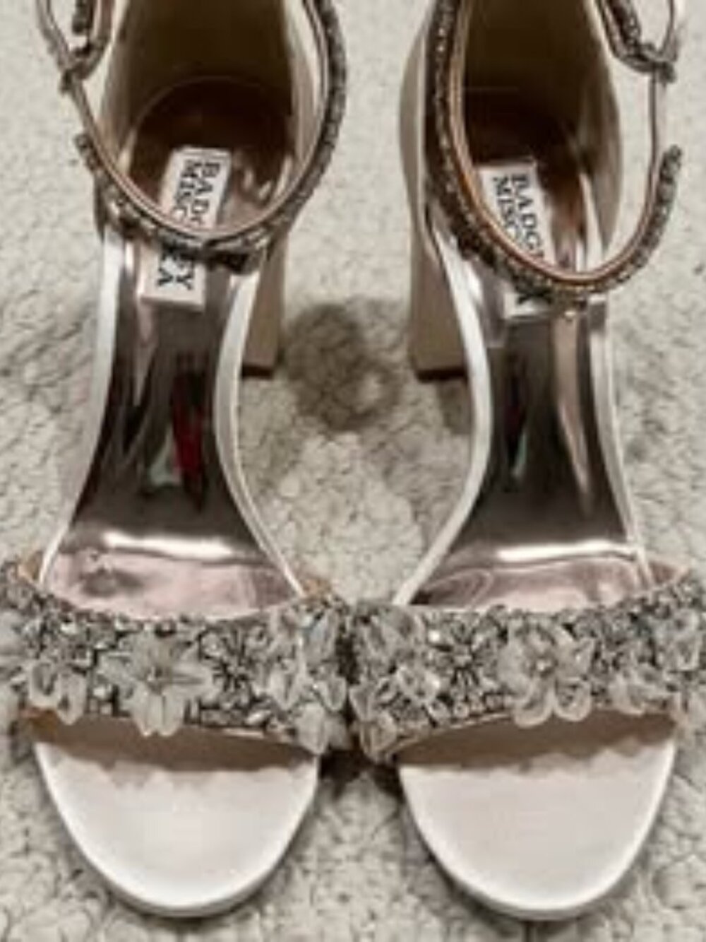 New- Badgley Mischka Designer Evening size 6 1/2 Shoes